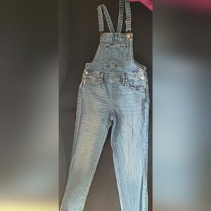 Universal Thread Blue Denim Overalls